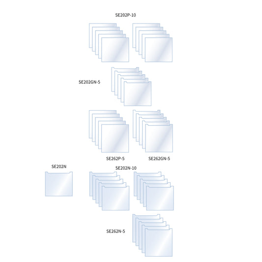 Small Glass and Alumina Plates for Mini Vertical Units - Hoefer Inc.