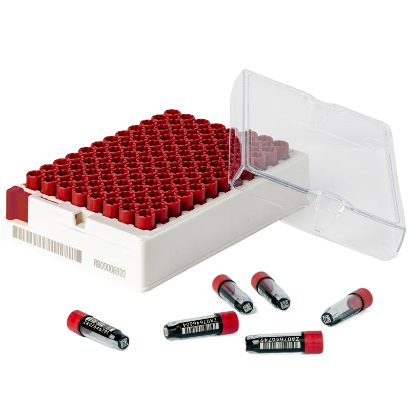 Tri-coded Tube, 0.5mL/1.0mL/2.0mL - Hoefer Inc.