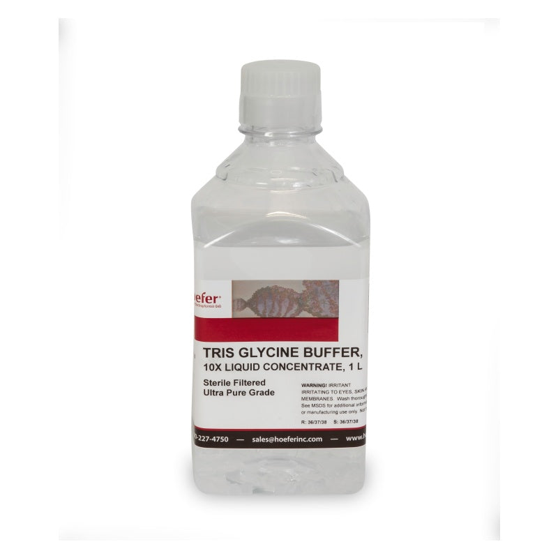 Tris-Glycine Buffer, 10X Solution, 1 Liter - Hoefer Inc. - Reagent