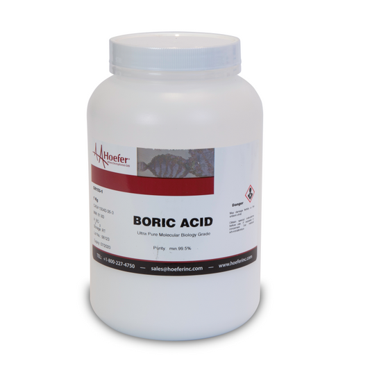 Boric Acid, 1 Kilogram - Hoefer Inc. - Reagent