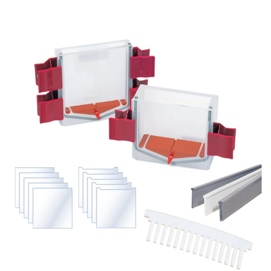 Gel Caster Packages for Small Vertical Electrophoresis Units