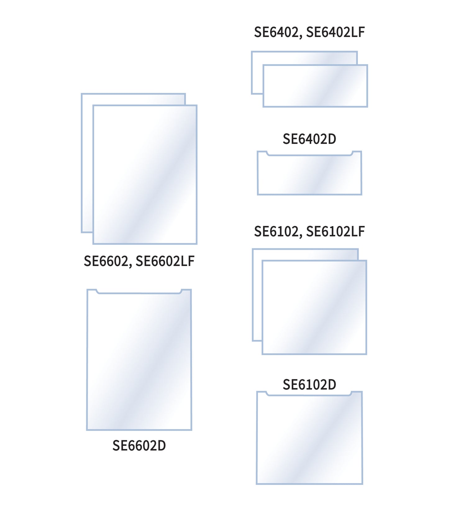 Standard Format Glass Plates - Hoefer Inc. - Electrophoresis