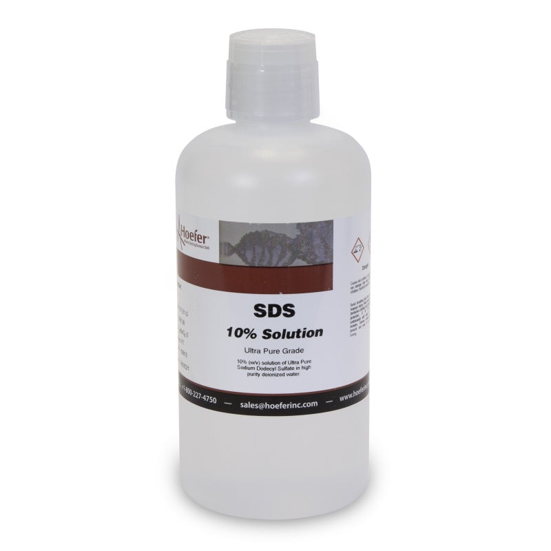 Sodium Dodecyl Sulfate (SDS) Solution, 10 Solution Hoefer Inc.